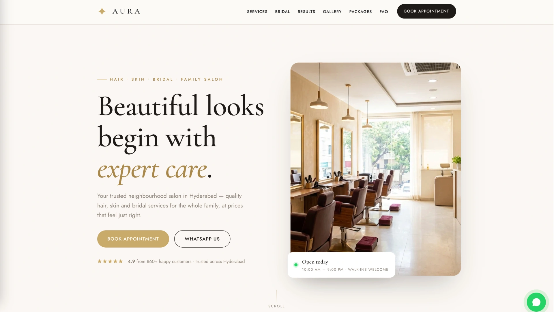 Aura Beauty Salon